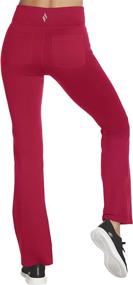 img 2 attached to 👖 Skechers Women's GoWalk Evolution Flare Yoga Pants