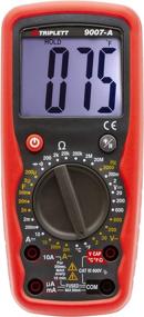 img 4 attached to ⚡ Triplett High Performance Digital Multimeter - 2000 Count for AC/DC Voltage, Current, Resistance, Continuity, Diode Test, Temperature, Frequency, and Capacitance (9007-A)