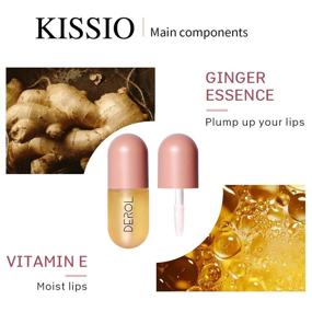 img 2 attached to 💋 Fuller and Moisturizing Lip Plumper Set for Beautiful Lips - Natural Lip Enhancer and Lip Gloss for Plumping and Moisturizing - 5.5ml