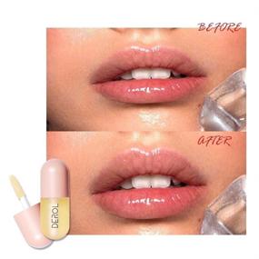 img 3 attached to 💋 Fuller and Moisturizing Lip Plumper Set for Beautiful Lips - Natural Lip Enhancer and Lip Gloss for Plumping and Moisturizing - 5.5ml