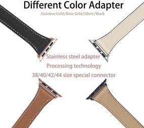 img 2 attached to Bestig Band Compatible For Apple Watch 38Mm 40Mm 42Mm 44Mm