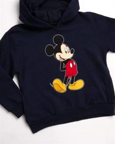 img 3 attached to Disney Boys Mickey Mouse Sweatshirt Boys' Clothing