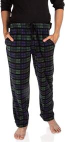 img 3 attached to DG Hill Bottoms Sleepwear Microfleece Men's Clothing