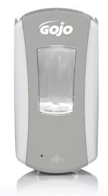 img 3 attached to 🧼 GOJO LTX-12 Touch-Free Foam Soap Dispenser, Grey/White - Optimized for GOJO LTX-12 1200Ml Soap Refills