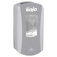 🧼 gojo ltx-12 touch-free foam soap dispenser, grey/white - optimized for gojo ltx-12 1200ml soap refills logo