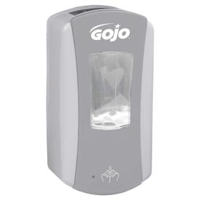 img 4 attached to 🧼 GOJO LTX-12 Touch-Free Foam Soap Dispenser, Grey/White - Optimized for GOJO LTX-12 1200Ml Soap Refills
