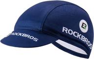 🚴 rockbros men's cycling cap: stay cool and protected with breathable sun proof helmet liner hat logo