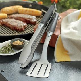 img 1 attached to 🔥 Weber 6625 Original Stainless Steel Tool Set: Durable 2-Piece Set, Perfect for Grilling, ONE SIZE