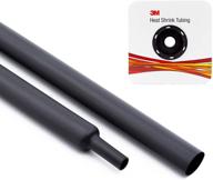 3m heat shrink tubing black logo