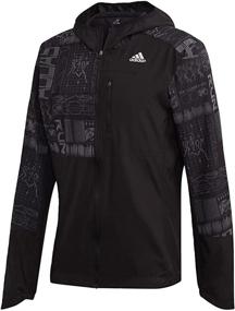 img 4 attached to Adidas Jacket Metal Black Small Men's Clothing for Active