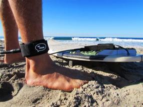 img 2 attached to 🏄 Ho Stevie! Premium Surf Leash with 1-year Warranty - Maximum Strength, Lightweight, Kink-Free - 7mm Thick - for All Types of Surfboards - 6/7/8/9 Feet