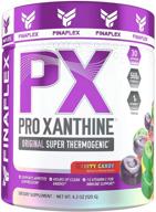 🍭 улучшенный px pro xanthine супер термогенетик с вкусом голубой малины - 30 порций (фруктовые конфеты, 30 мерных ложек) логотип