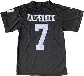 img 3 attached to NJKA ImWithKap Kaepernick Football Stitched Sports & Fitness