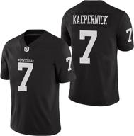 njka imwithkap kaepernick football stitched sports & fitness logo