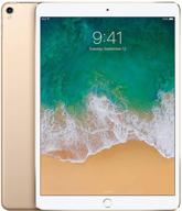 renewed apple ipad pro 10.5' with wi-fi + cellular - 64gb, gold: check out the best deal! logo