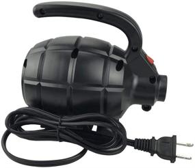 img 2 attached to Efficient Black AC Electric Pump for Inflatables - Air Mattress, Pool Toys, Rafts & Boats (600W)