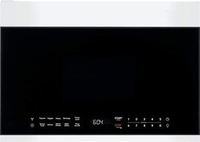 img 4 attached to Frigidaire 1.4 Cu. Ft. White Over-the-Range Microwave with Auto Sensor Cooking: Compact & Efficient