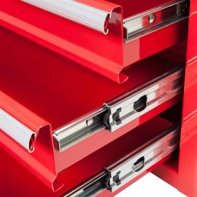 img 1 attached to 🧰 Torin 20-inch Portable Red Tool Box with 3 Drawers and Metal Latch Closure - BIG RED ANTBD133-XB