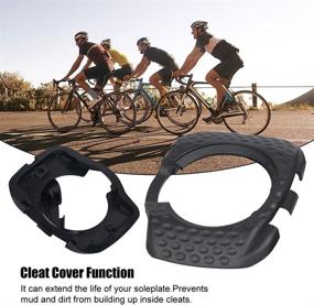 img 1 attached to 🚴 EKDJKK Bike Cleats Bicycle Pedal Cover: Quick Release Clip for Speedplay Zero, Walkable Cycling Lock Plate - 1 Pair Cleat Cover for Convenient Cycling