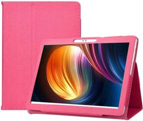 img 4 attached to Transwon Pink Case for ANTEMPER K105/ANTEMPER Tablet 10 Inch with Android 9 HD/ Dragon Touch 📱 K10 Tablet/ Max 10 Plus/ STUO 10 Inch Tablet/ LUSS/ Pavoma/ ROPEL/ TenYiDe/ YUMKEM/ XUNYUN - Enhance SEO