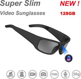 img 3 attached to 🕶️ OhO Mini Camera Sunglasses: Ultra-Slim 1080P HD Sports Action Camera with 128GB Memory and Polarized Lenses for Outdoor Activities