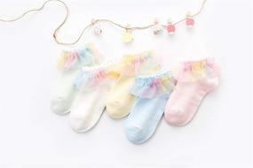 img 2 attached to Комплект из 5 комплектов Little Rainbow Frilly,