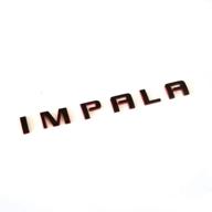 🚘 2x эмблемы двери боковой крышки oem impala nameplate letters значок для автомобиля gm impala - черная красная рамка - улучшенный seo логотип