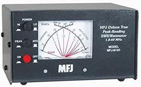 img 4 attached to 📶 MFJ-815D MFJ-815 - Original MFJ Enterprises HF + 6M Peak Reading SWR/Wattmeter