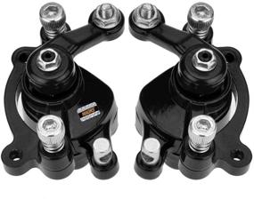 img 1 attached to 🔧 HIAORS Front Rear Brake Caliper with Two Pairs Spare Brake Pads for 47cc 49cc Pocket Bike MAT1 MAT2 Cat Eye FS509 X1 X2 X8 Mini Pit Dirt Quad Moto Scooter Parts - Upgrade Your Brake System Now!