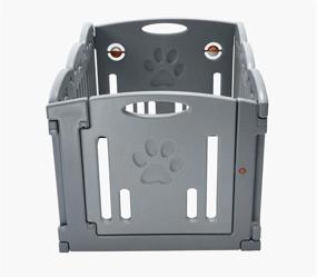 img 4 attached to Durable Pet Playpen for Small Dogs - Perfect for Dog Play and Exercise