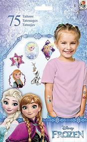 img 1 attached to 🎨 Trends International Disney Frozen Standard Tattoo Bag - 75 Count: Unleash the Magic with Frozen Characters!