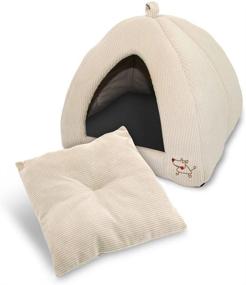 img 3 attached to 🐾 Premium Pet Tent & Soft Bed for Dogs & Cats - Top Rated Pet Supplies