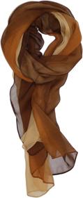 img 2 attached to 🧣 Ted Jack Ombre Lightweight Women's Accessories: Accent Scarves & Wraps