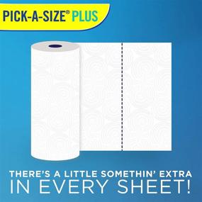 img 1 attached to 🪟 Sparkle Paper Towels, 18 Pick-A-Size Plus Rolls: Equivalent to 37 Regular Rolls, 116 2-Ply Sheets Per Roll