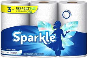 img 3 attached to 🪟 Sparkle Paper Towels, 18 Pick-A-Size Plus Rolls: Equivalent to 37 Regular Rolls, 116 2-Ply Sheets Per Roll