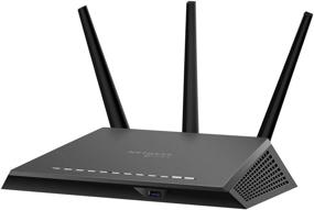 img 2 attached to NETGEAR Nighthawk RS400 Router: AC2300 Wireless Speed, 2000 sq ft Coverage, 35 Devices, 4 x 1G Ethernet, 2 USB Ports, 3 Years Armor Security