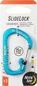 img 4 attached to 🔵 Nite Ize Blue Carabiner, Size #3 CSLA3-03-R6