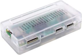 img 1 attached to GeeekPi Raspberry Pi Zero/Zero W Case, Comprehensive Starter Kit with Heatsink, GPIO Header, OTG Cable, Switch Cable, HDMI Adapter, and Screwdriver - Clear