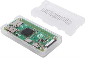 img 3 attached to GeeekPi Raspberry Pi Zero/Zero W Case, Comprehensive Starter Kit with Heatsink, GPIO Header, OTG Cable, Switch Cable, HDMI Adapter, and Screwdriver - Clear