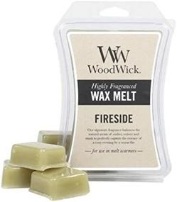 img 2 attached to Woodwick Wax Melt Fireside 3 🔥 Oz. Set of 3: Relaxing Ambience at Home