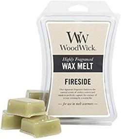 img 3 attached to Woodwick Wax Melt Fireside 3 🔥 Oz. Set of 3: Relaxing Ambience at Home