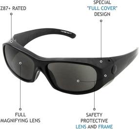 img 3 attached to Magnification Sunglasses Outdoor Reading Glasses Vision Care