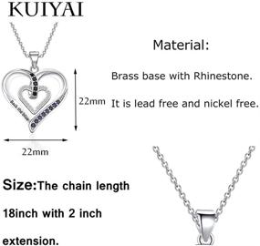 img 3 attached to KUIYAI Necklace Police Deputy Jewelry Girls' Jewelry