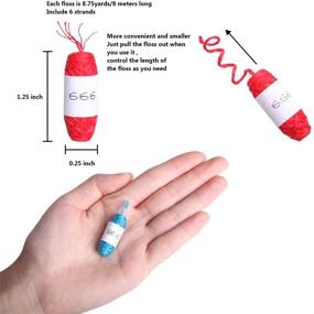 img 2 attached to 🧵 Complete Embroidery Floss Friendship String Kit: 317 Pcs with Organizer Storage Box, Colorful Beads, and 43 Cross Stitch Tools for Bracelets, Hand Embroidery, String Art