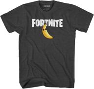 🍌 fortnite peely boys short sleeve t-shirt by mad engine logo