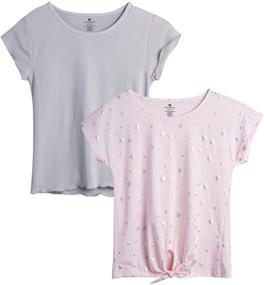 img 4 attached to One Step Up Girls T Shirt Girls' Clothing in Tops, Tees & Blouses