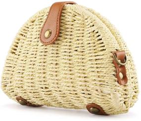 img 2 attached to CHIC DIARY Crossbody Handwoven Removable Women's Handbags & Wallets