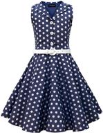 🦋 charming blackbutterfly holly vintage polka dot dresses for girls: timeless style for little fashionistas logo