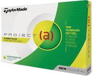 one dozen taylormade project (a) golf balls for improved seo. логотип