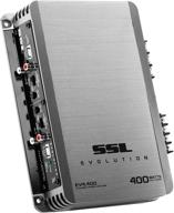 sound storm ev4.400 evolution car amplifier - 🚗 400 watts, 4-channel, 2-8 ohm stable class a/b, full range logo
